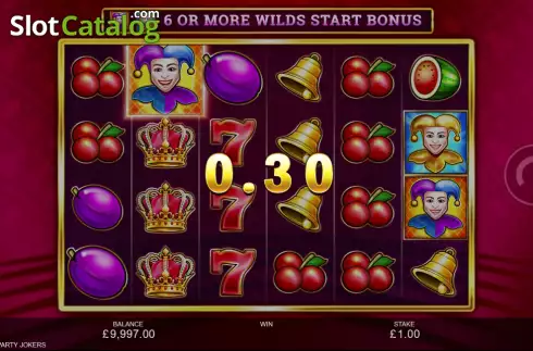 Οθόνη3. Wild Party Jokers Κουλοχέρης