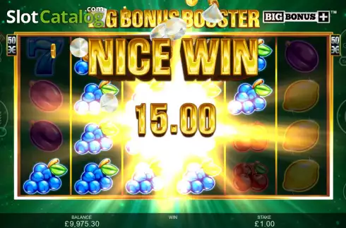 Οθόνη6. Big Bonus Booster Κουλοχέρης