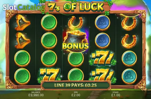 Οθόνη3. 7's of Luck Κουλοχέρης