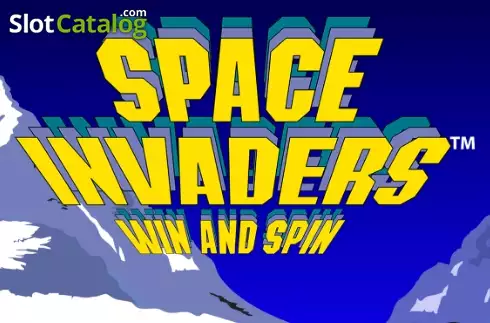 Space Invaders Win and Spin Λογότυπο Space Invaders Win and Spin Λογότυπο