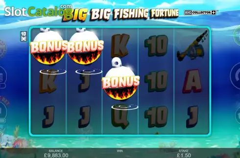 Οθόνη8. Big Big Fishing Fortune Κουλοχέρης