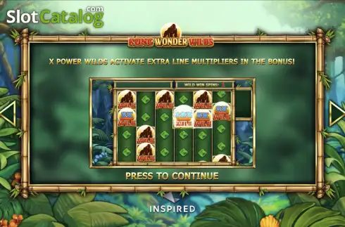 Οθόνη2. Kong Wonder Wilds Κουλοχέρης