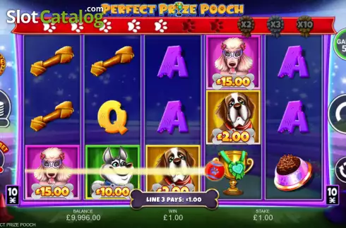 Οθόνη3. Perfect Prize Pooch Κουλοχέρης
