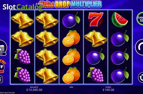 Οθόνη2. Wild Drop Multiplier Κουλοχέρης