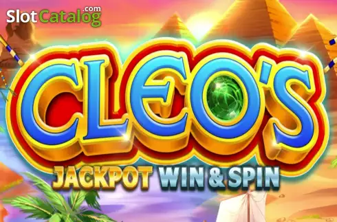 Cleo's Jackpot Win & Spin Λογότυπο