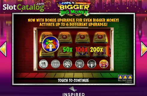 Οθόνη2. Cops 'n' Robbers Bigger Big Money Κουλοχέρης