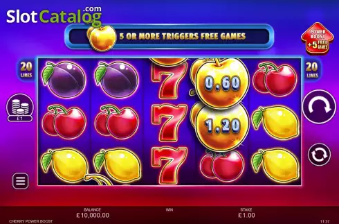 Οθόνη2. Cherry Power Boost Κουλοχέρης