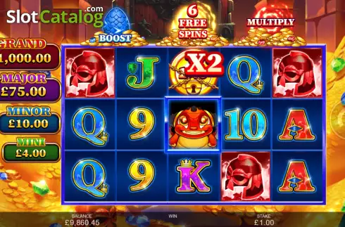 Οθόνη7. Happy Fortune Dragon Κουλοχέρης