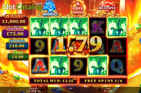 Οθόνη9. Happy Fortune Dragon Κουλοχέρης