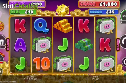 Οθόνη2. Prize Piggy Win & Spin Κουλοχέρης