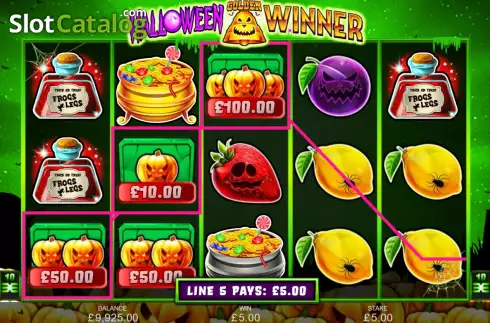 Οθόνη3. Halloween Golden Winner Κουλοχέρης