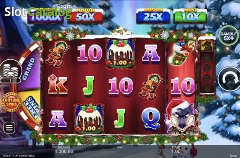 Οθόνη2. Wolf it Up! Christmas Κουλοχέρης