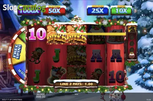 Οθόνη3. Wolf it Up! Christmas Κουλοχέρης