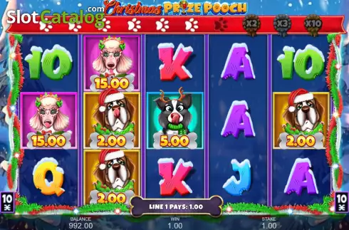 Οθόνη3. Christmas Prize Pooch Κουλοχέρης