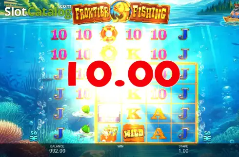 Οθόνη3. Frontier Fishing Κουλοχέρης
