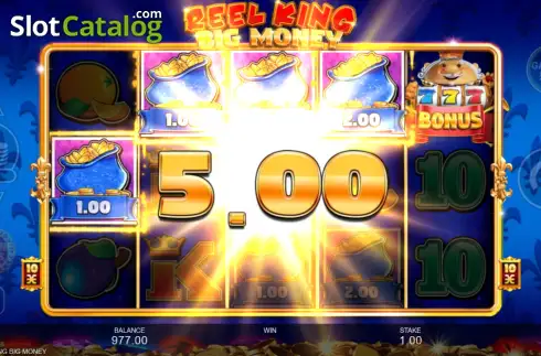 Οθόνη3. Reel King Big Money Κουλοχέρης