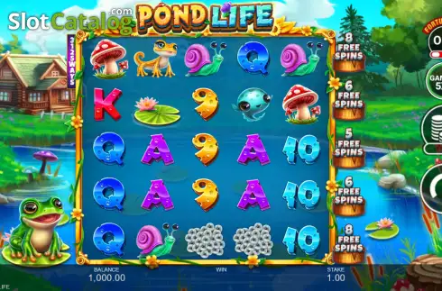 Οθόνη2. Pond Life Κουλοχέρης