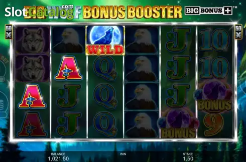 Οθόνη4. Big Wolf Bonus Booster Κουλοχέρης