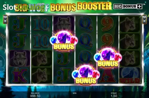 Οθόνη7. Big Wolf Bonus Booster Κουλοχέρης