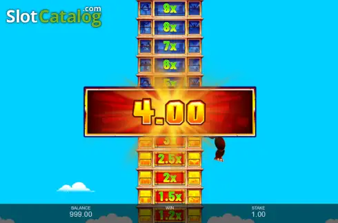 Οθόνη3. King Kong Crash Climber Κουλοχέρης 