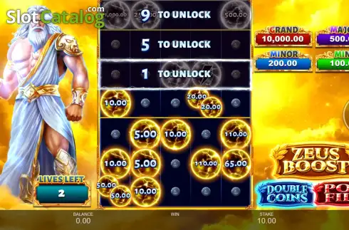 Οθόνη3. Zeus Legends of Olympus Κουλοχέρης