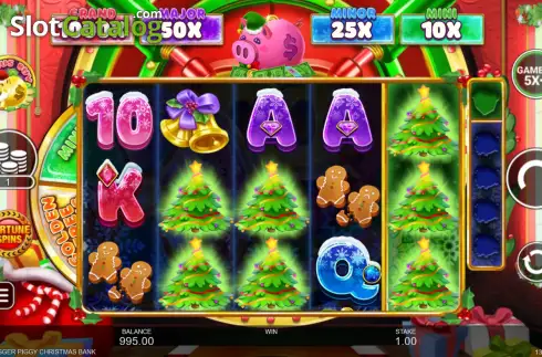 Οθόνη2. Bigger Piggy Christmas Bank Κουλοχέρης 