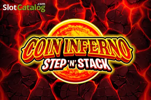 Coin Inferno Step 'N' Stack Λογότυπο Coin Inferno Step 'N' Stack Λογότυπο
