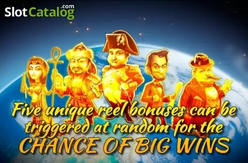 Οθόνη6. Leaders of the Free Spins World Κουλοχέρης 