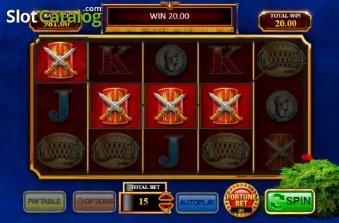 Οθόνη 4. Centurion Free Spins Κουλοχέρης