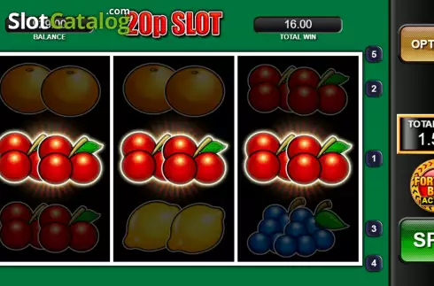 Οθόνη6. 20p Slot Κουλοχέρης 