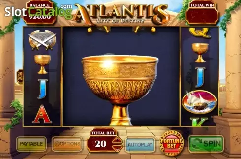 Οθόνη 6. Atlantis: City of Destiny Κουλοχέρης