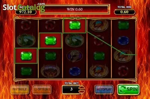 Οθόνη 5. Fire Goddess (Inspided Gaming) Κουλοχέρης 