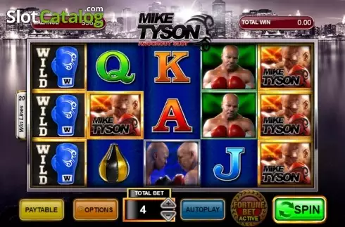 Οθόνη 4. Mike Tyson Knockout Κουλοχέρης