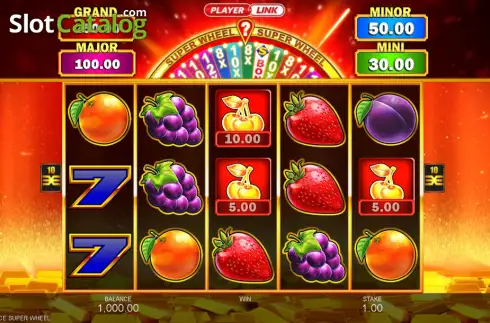 Οθόνη2. Golden Winner Grand Chance Super Wheel Κουλοχέρης