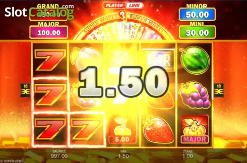 Οθόνη3. Golden Winner Grand Chance Super Wheel Κουλοχέρης