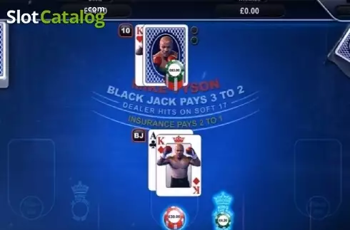 Οθόνη3. Mike Tyson Blackjack Κουλοχέρης