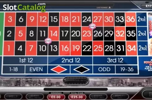 Οθόνη2. Mike Tyson Roulette Κουλοχέρης