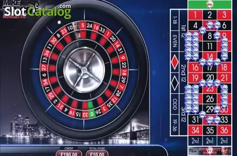 Οθόνη3. Mike Tyson Roulette Κουλοχέρης