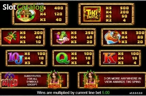 Οθόνη2. Tiki Tastic Κουλοχέρης