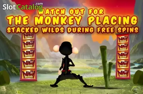 Οθόνη 2. Ninja Monkey Κουλοχέρης