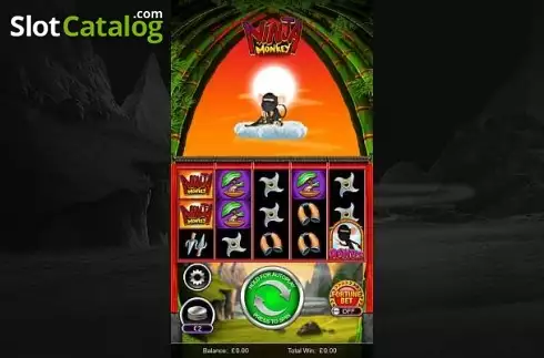 Οθόνη4. Ninja Monkey Κουλοχέρης