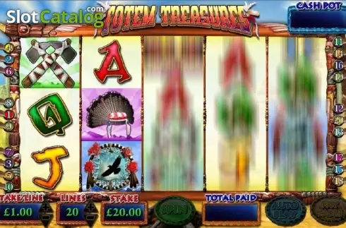 Οθόνη5. Totem Treasures Κουλοχέρης