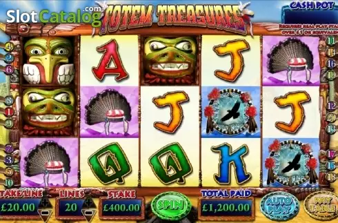 Οθόνη6. Totem Treasures Κουλοχέρης