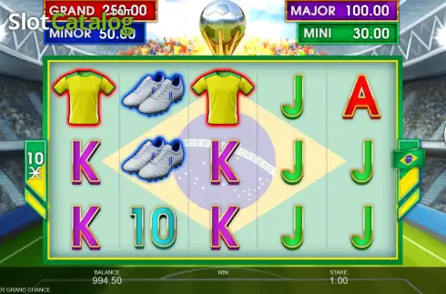 Οθόνη2. World Soccer Grand Chance Κουλοχέρης