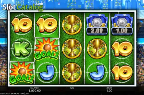 Οθόνη2. Cops 'n' Robbers Bigger Big Money Soccer Κουλοχέρης