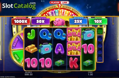 Οθόνη2. Bigger Piggy Bank Super Wheel Κουλοχέρης 