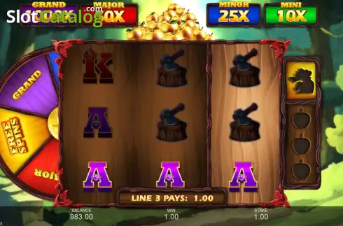 Οθόνη3. Wolf it Up 3 Reeler Κουλοχέρης