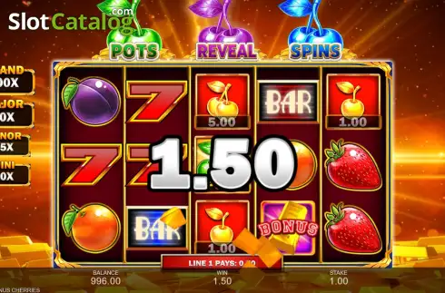 Οθόνη3. Gold Winner Bonus Cherries Κουλοχέρης 