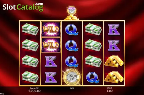Οθόνη2. Gold Cash Free Spins 2 Κουλοχέρης
