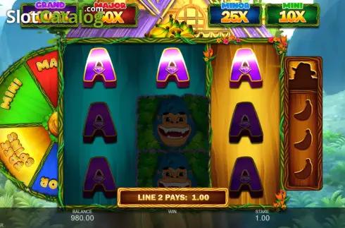 Οθόνη3. Kong It Up! 3 Reeler Κουλοχέρης